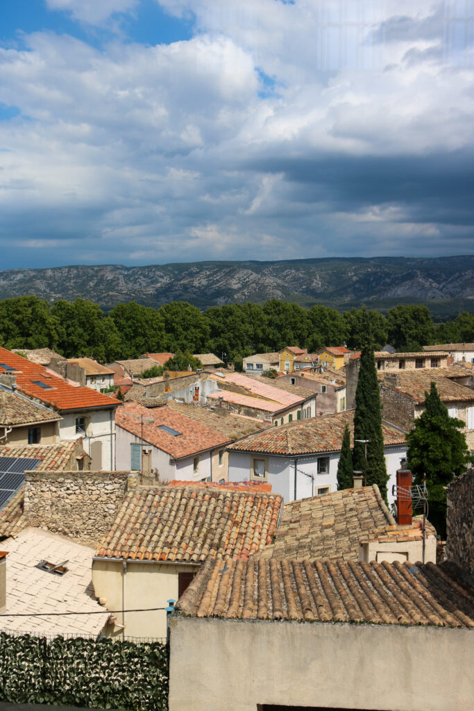 Visite du village d'Orgon