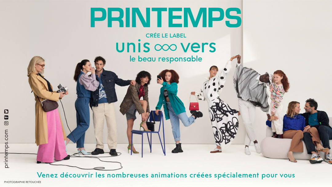 Le Printemps lance son label "Unis...vers le beau responsable"